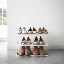 West Elm Yamazaki Tower Shoe Rack Wide