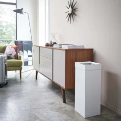 West Elm Yamazaki Tower Tall Trash Can