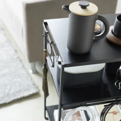 West Elm Yamazaki Tower 3-Tier Kitchen Cart w/ Handle