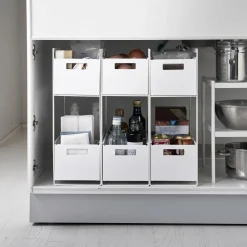 West Elm Yamazaki Two-Tier Cabinet Storage Basket