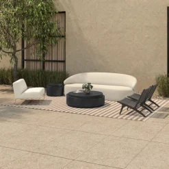 West Elm Yureni Outdoor Round Coffee Table (48")