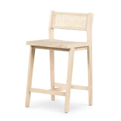 West Elm Yvette Woven Counter Stool