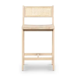 West Elm Yvette Woven Counter Stool