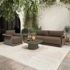 West Elm Zaavan Outdoor Coffee Table (35")