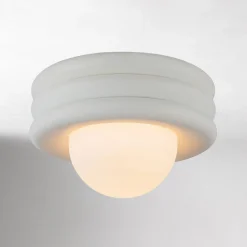West Elm Zavon Semi-Flush Mount (12")