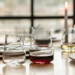 West Elm Zwiesel Glas Level Crystal Wine Tumblers (Set of 2)
